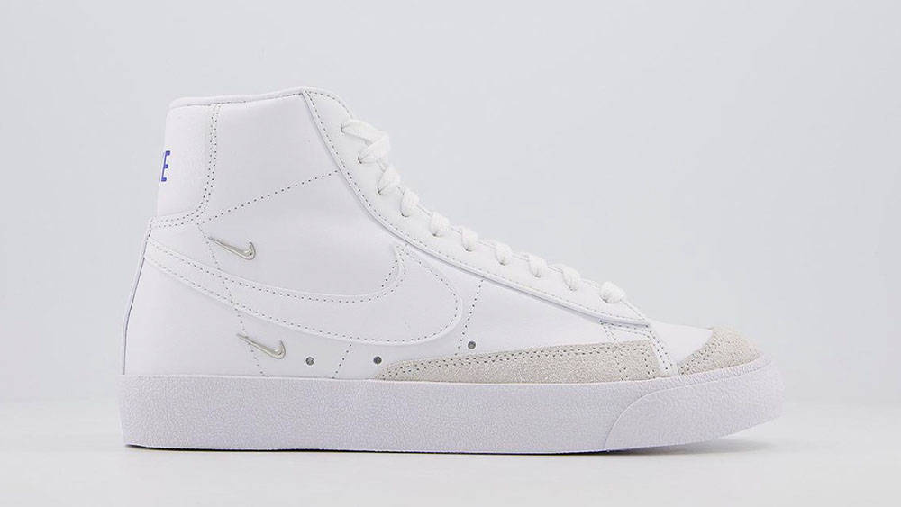 Nike Blazer Mid White Metallic Silver OFFICE