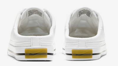 womens court legacy mule in white