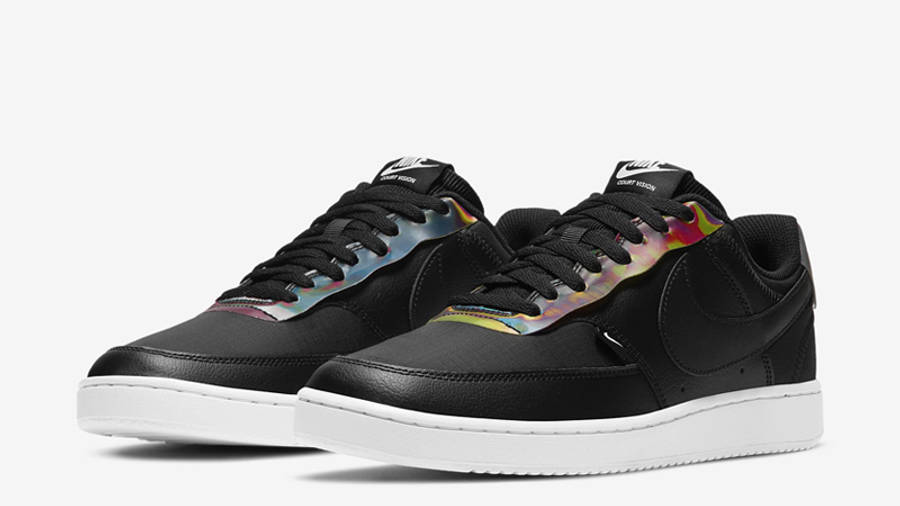 nike court vision low premium rainbow