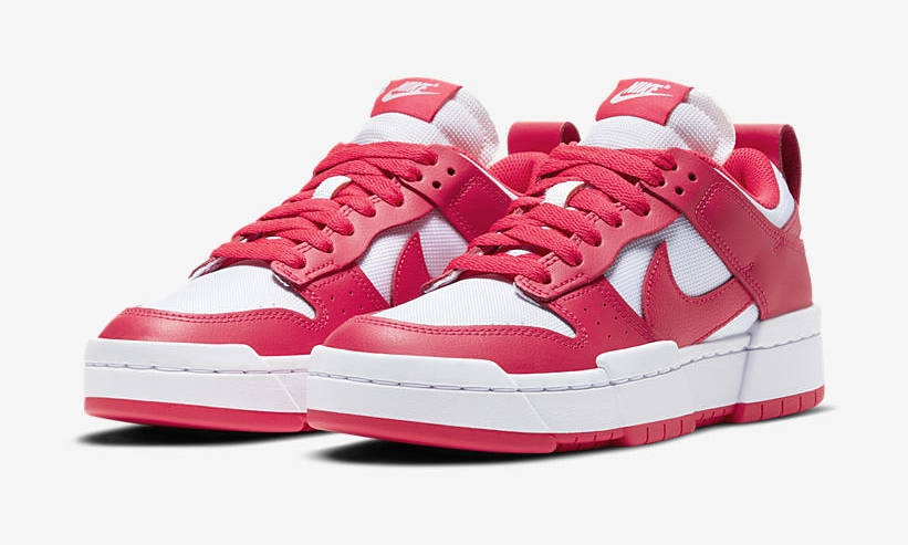 Nike dunk Disrupt Siren Red White front