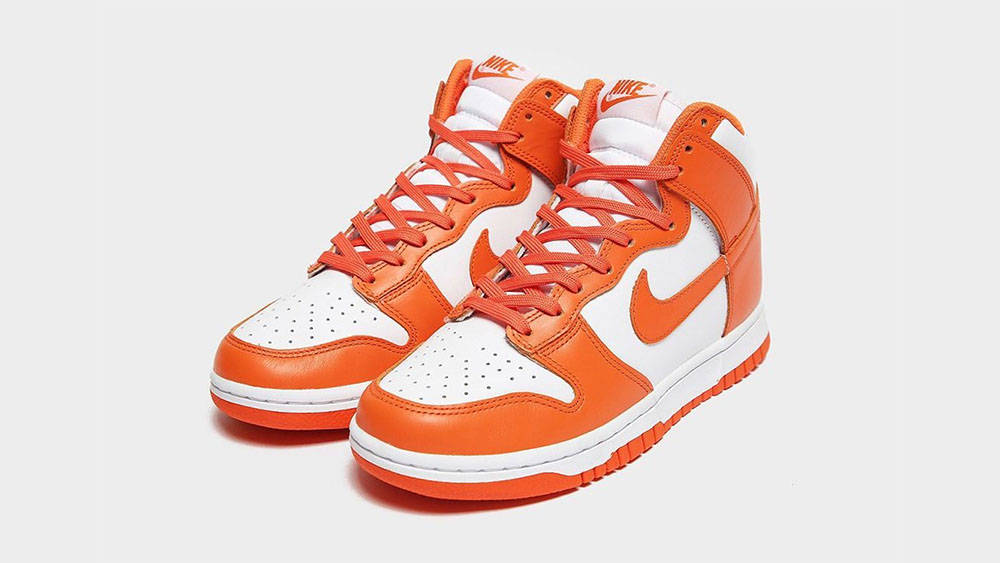 Nike Dunk High Syracuse White Orange Blazer