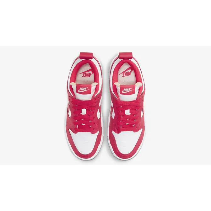 Nike Dunk Low Disrupt Siren Red White Middle