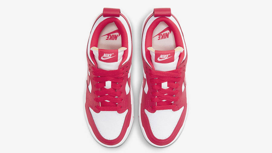 Nike Dunk Low Disrupt Siren Red White Middle