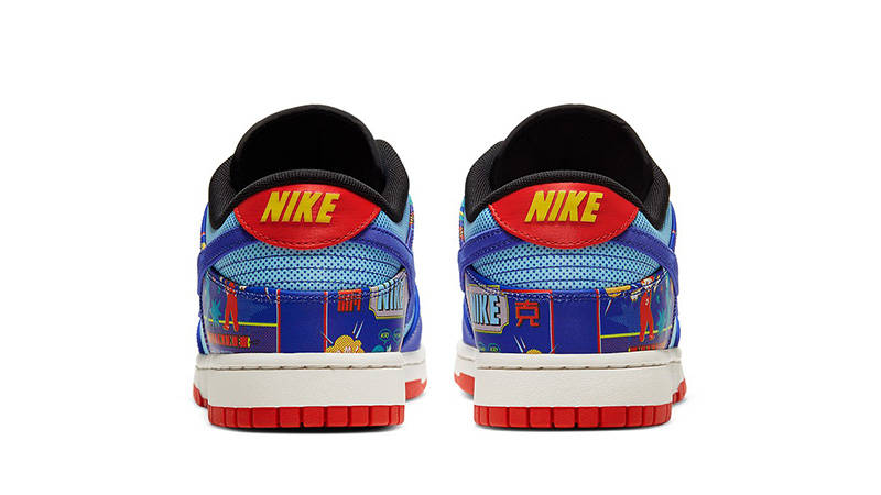 Nike Dunk Low Firecracker Chinese New Year back