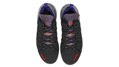 Nike Lebron 18 Black Blue Orange Middle