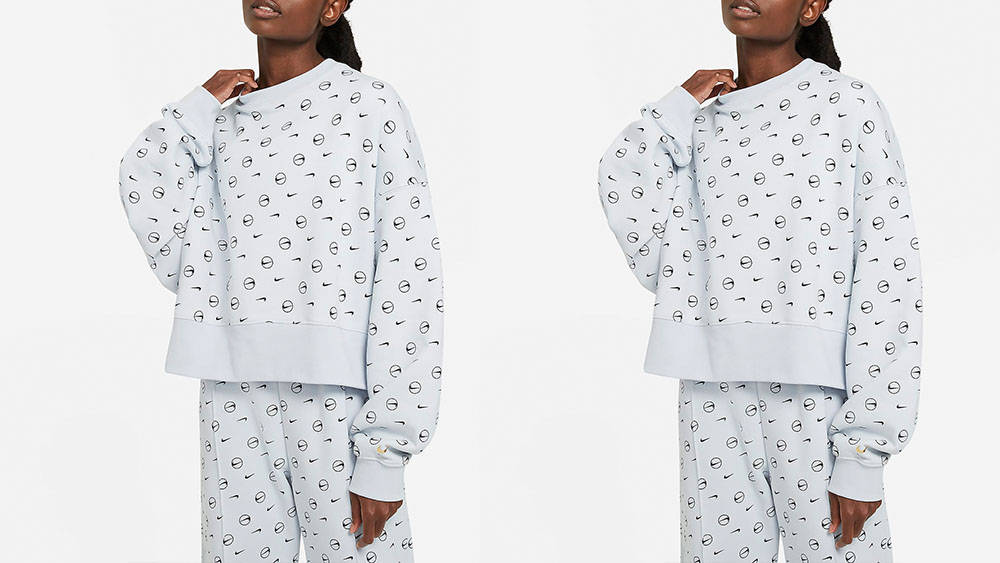 Nike Logo Print Sweatshirt
