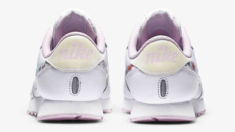 Nike MD Valiant GS Floral Print White Light Arctic Pink