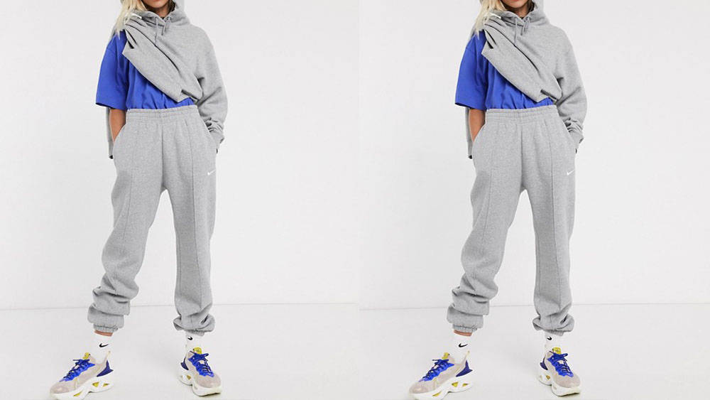 Nike Oversized Joggers Grey