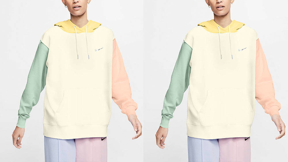 Nike pastel hoodie