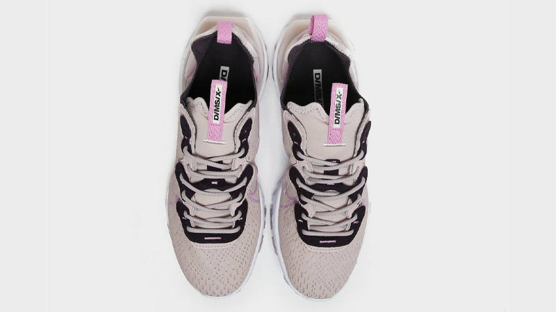 nike react platinum violet