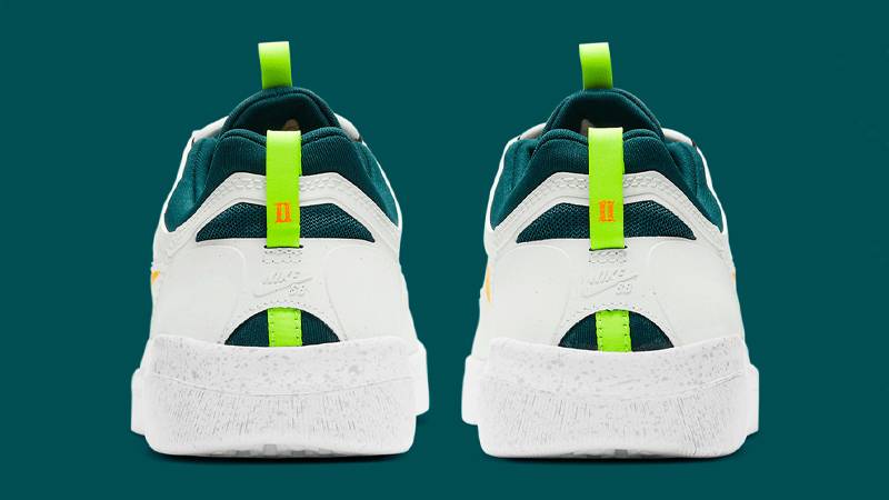 Nike SB Nyjah Free 2 Volt Spruce Lime Back