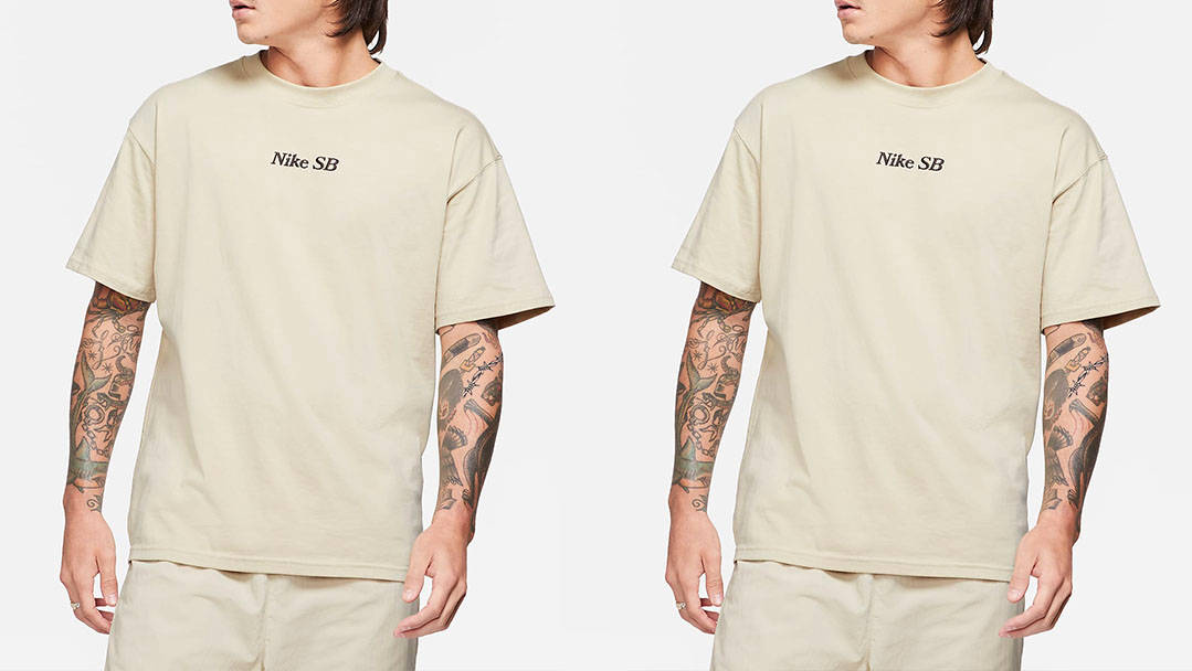 Nike SB T-Shirt Beige