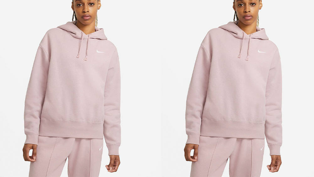 Nike sportswear hoodie pink