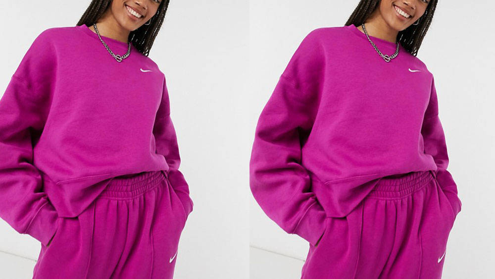Nike Sweatshirt Purple ASOS
