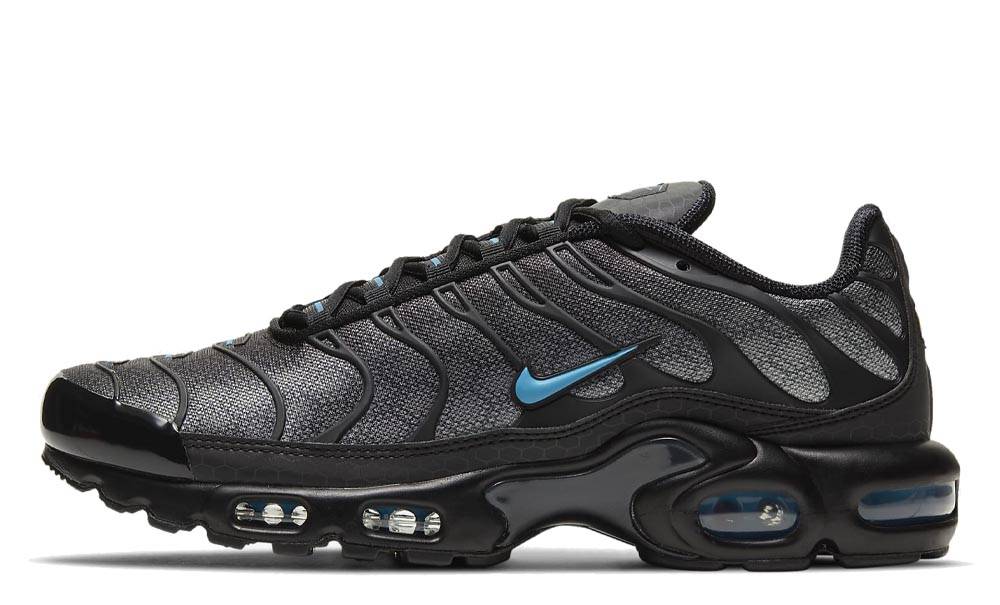 nike tn black and blue