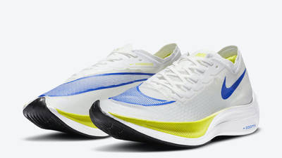 Nike ZoomX VaporFly NEXT% White Cyber Front