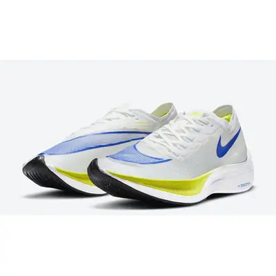 Nike ZoomX VaporFly NEXT% White Cyber Front