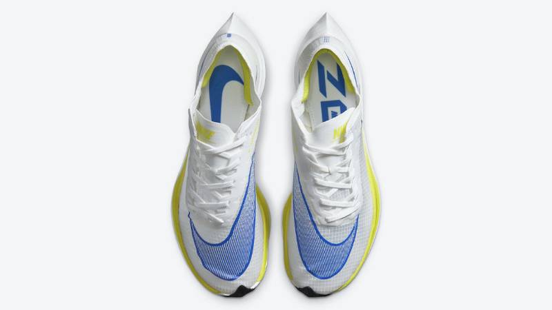 Nike ZoomX VaporFly NEXT% White Cyber Middle