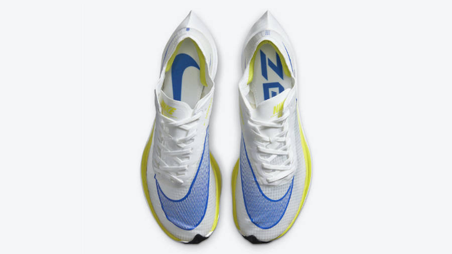 Nike ZoomX VaporFly NEXT% White Cyber Middle