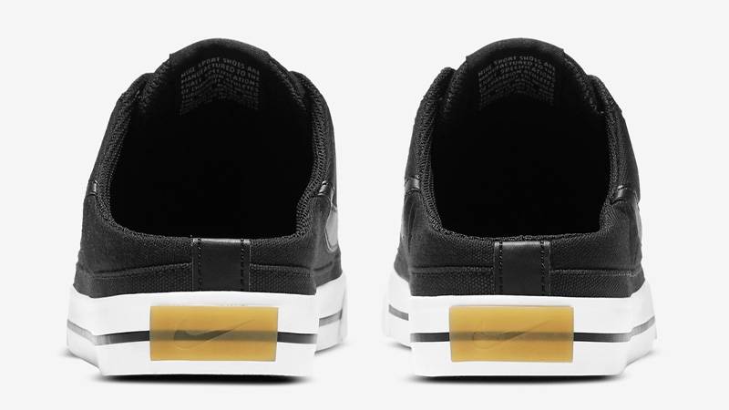 NikeCourt Legacy Mule Black White Back