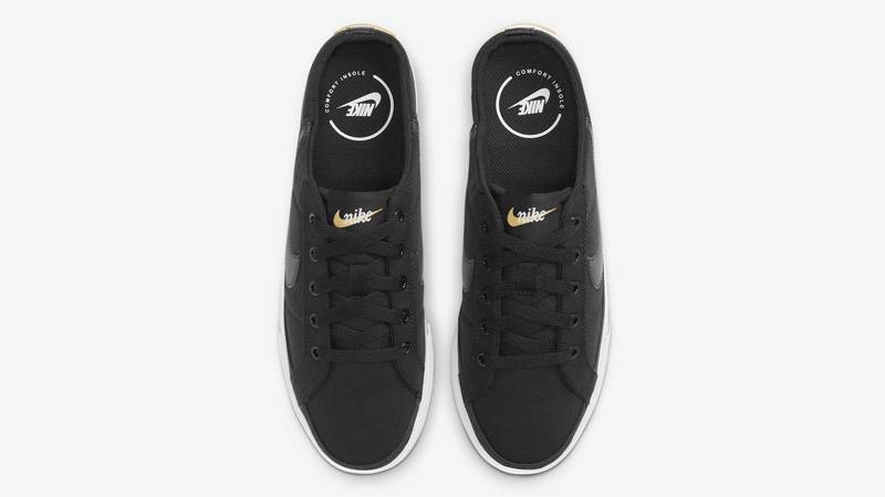 NikeCourt Legacy Mule Black White Middle