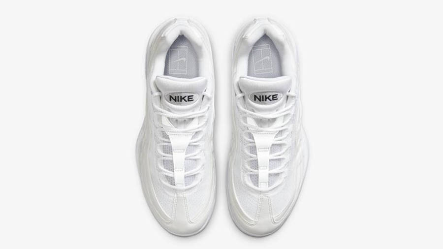 nikecourt zoom vapor x air max 95 white