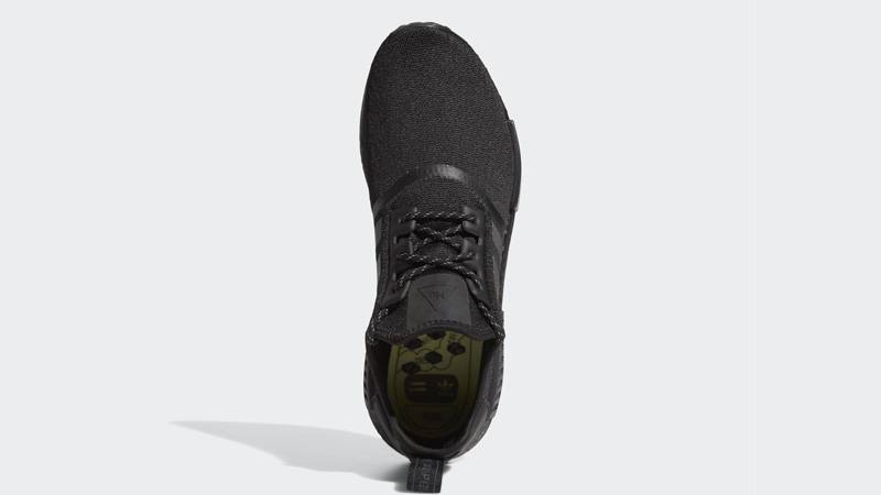 Pharrell Williams x adidas NMD R1 Triple Black Middle