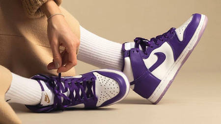 Release Reminder: Don't Miss the Nike Dunk High SP "Varsity Purple"! Release Reminder: Don't Miss the Nike Dunk High SP "Varsity Purple"!