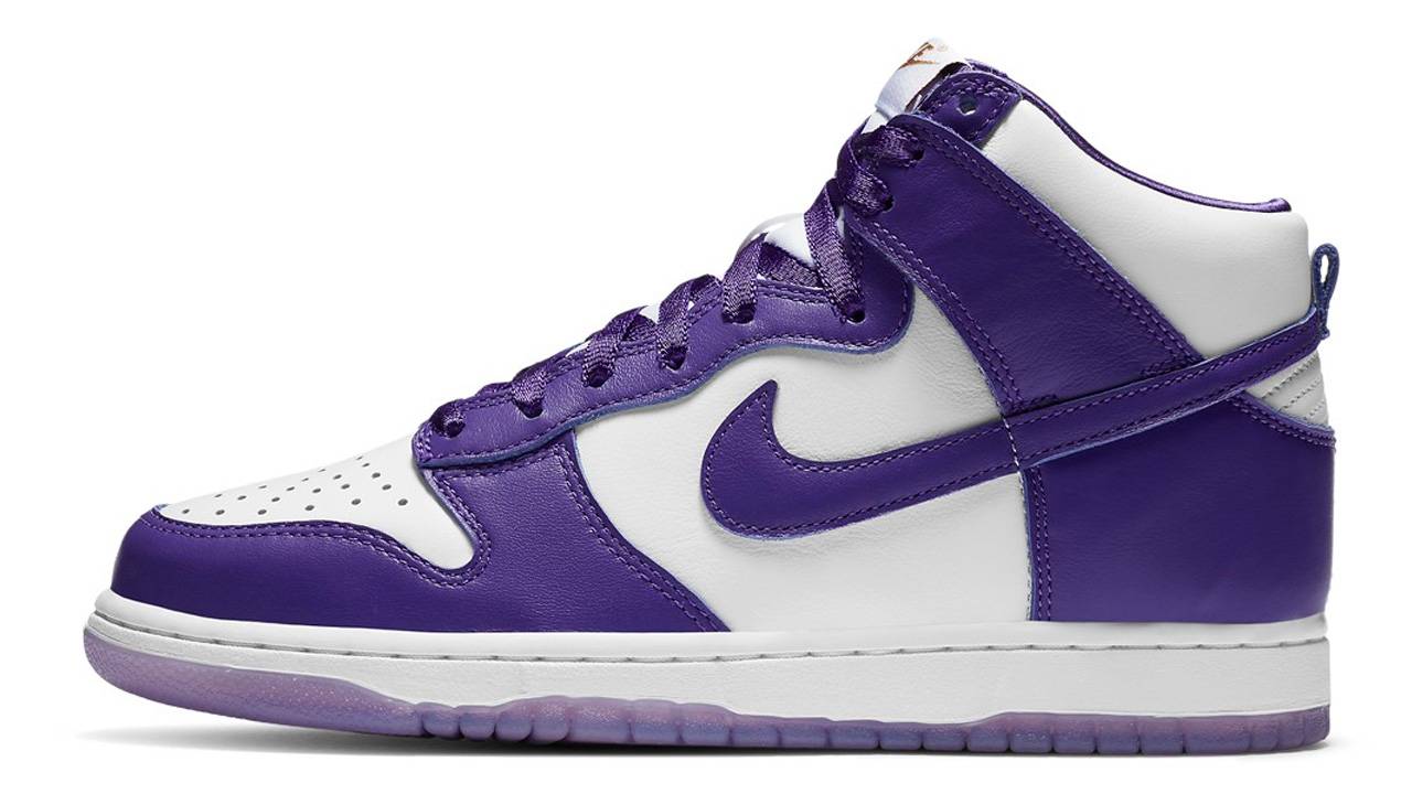 Release Reminder: Don't Miss the Nike Dunk High SP "Varsity Purple"!