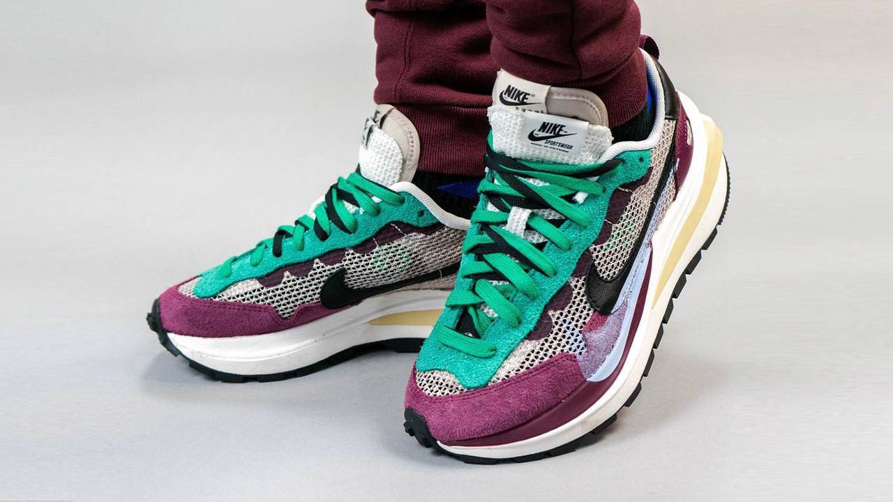 The sacai x Nike VaporWaffle "Tour Yellow" & "Villain Red" Are This Week's Hottest Releases!