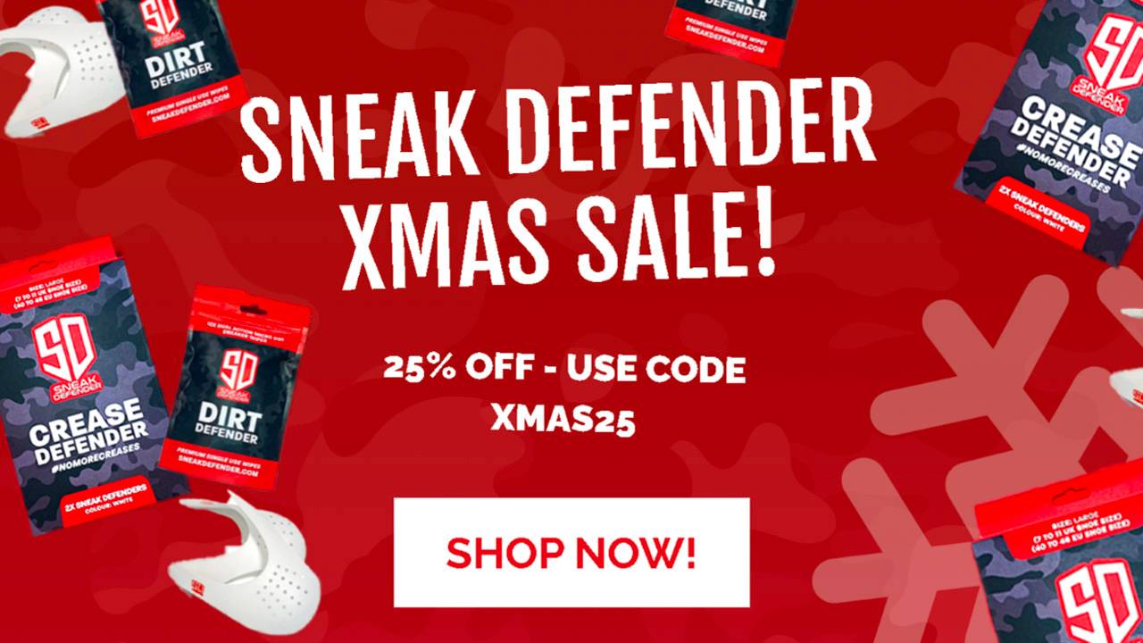 Take 25% Off the Sneak Defender Range With This Xmas Code!