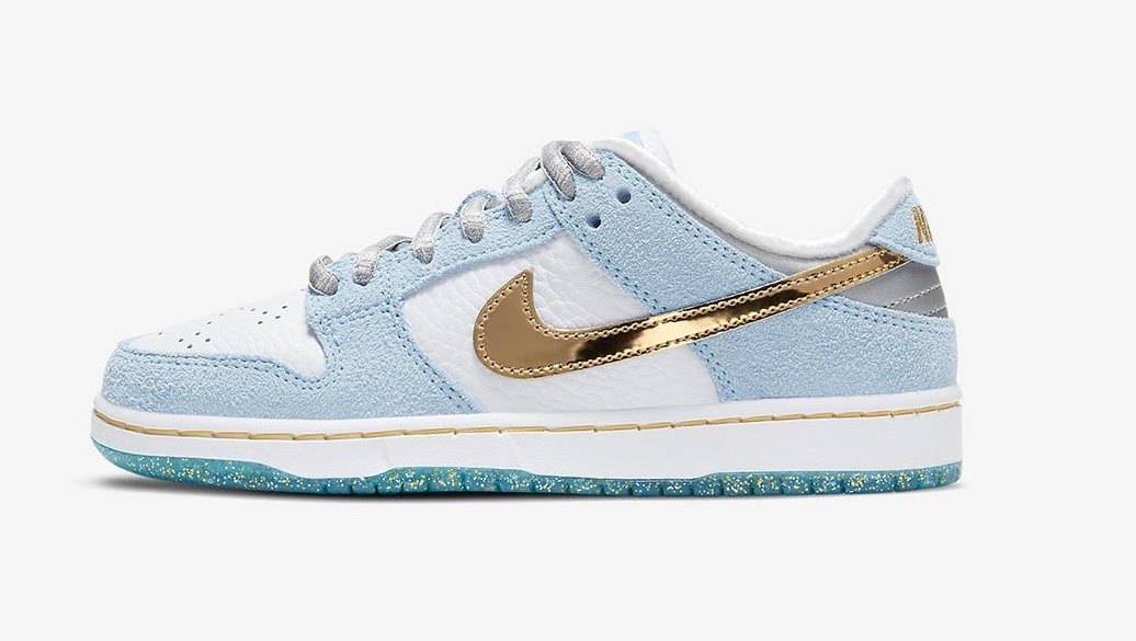 Sean Cliver x Nike SB Dunk Low.
