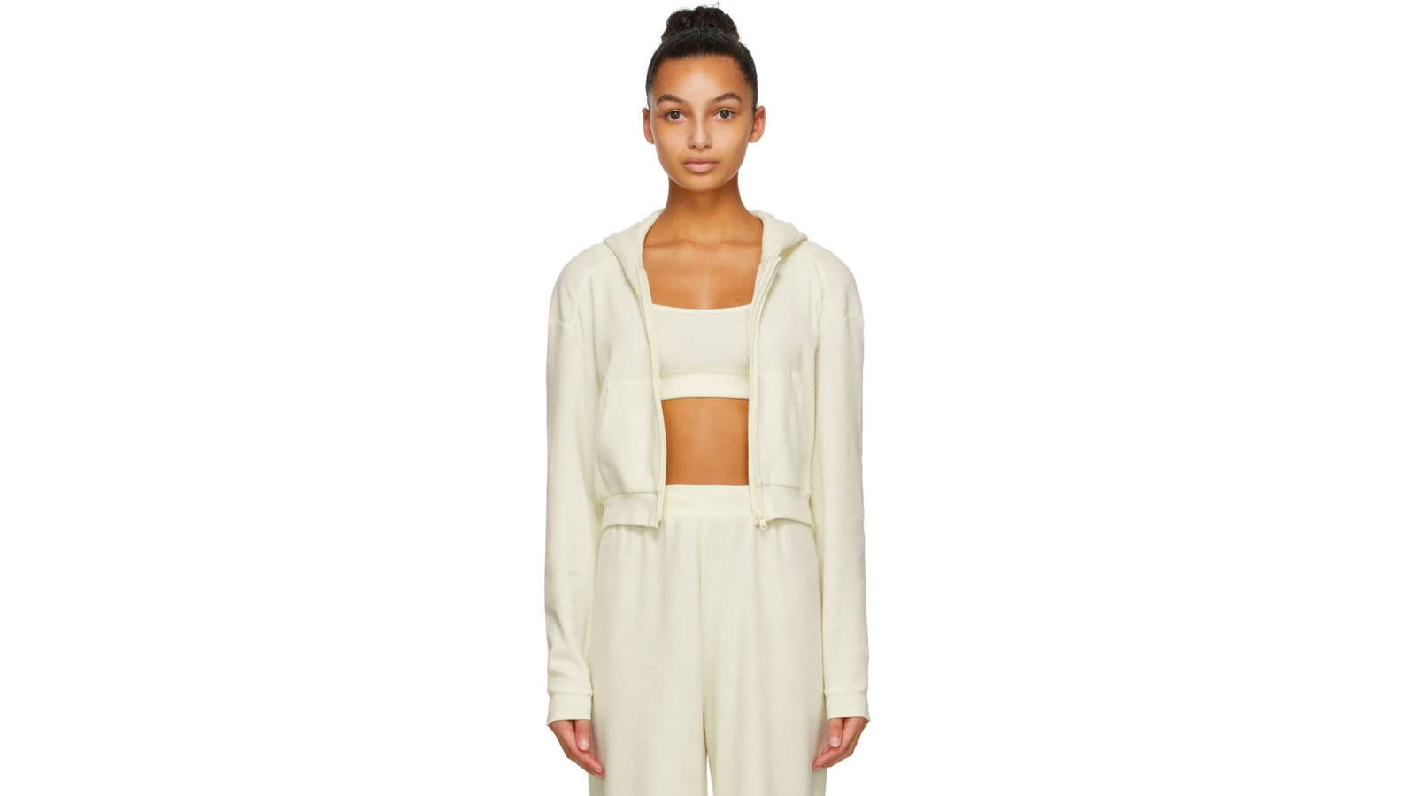 SKIMS Off White Lounge Hoodie