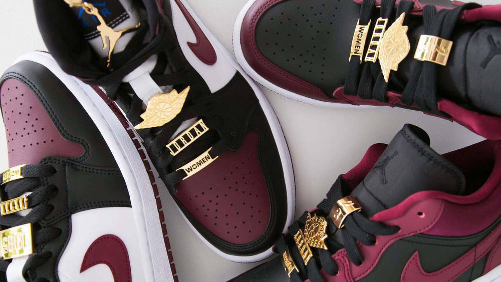 solefiness air jordan 1 gold beetroot copy