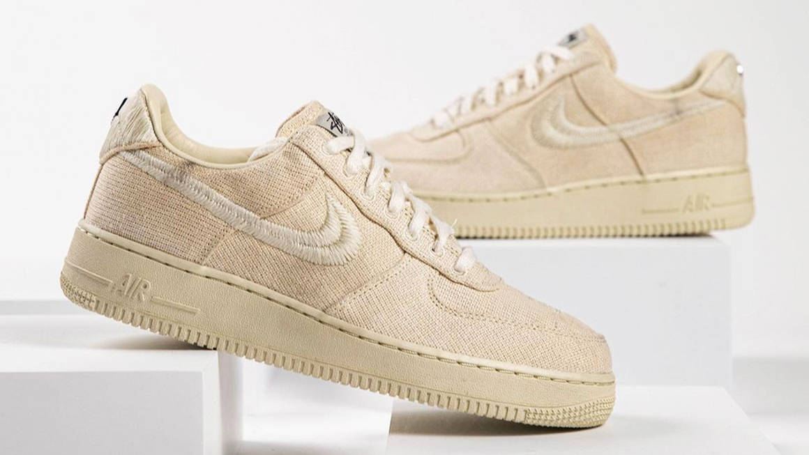nike stone air force 1 trainers