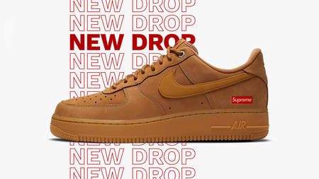 The Supreme x Nike Air Force 1 "Flax" is Dropping Next Year The Supreme x Nike Air Force 1 "Flax" is Dropping Next Year