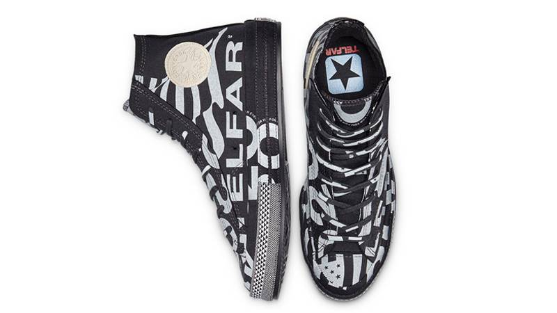 TELFAR x Converse Chuck 70 High Top Black White Middle