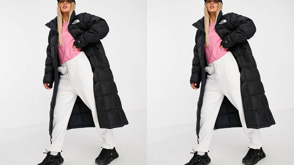 The North Face Lhotse Duster Coat Black