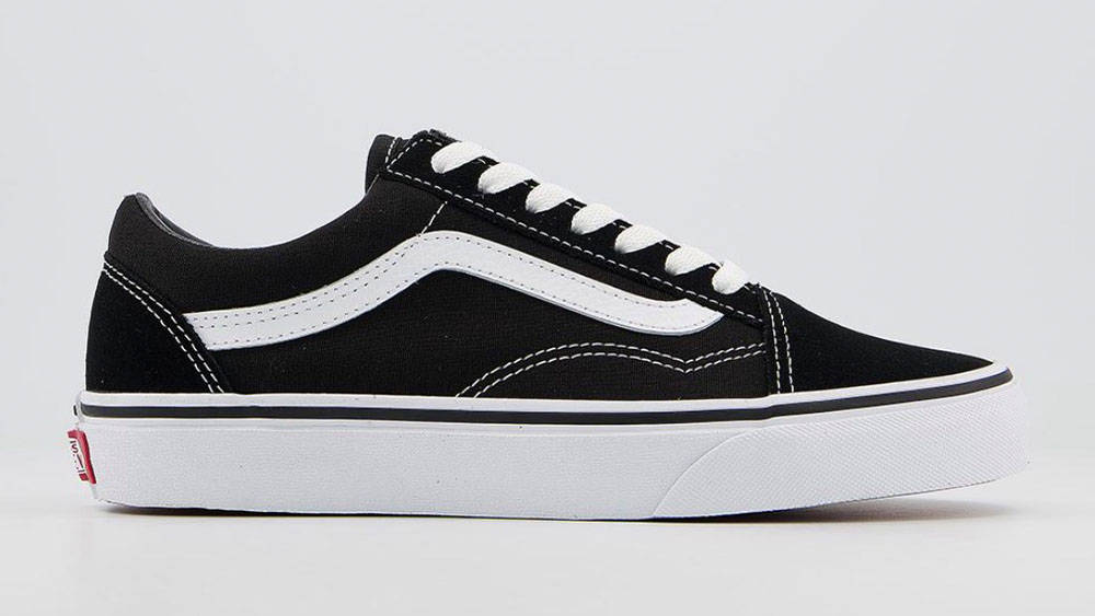 Vans Old Skool Low Black White OFFICE
