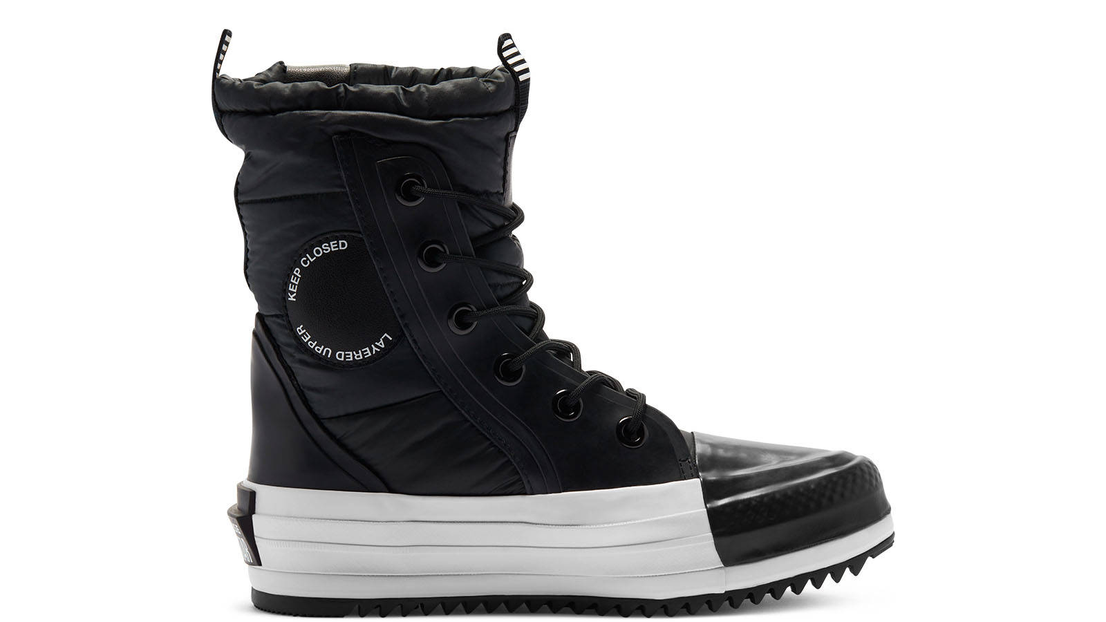 water repellent chuck taylor all star mc boot black