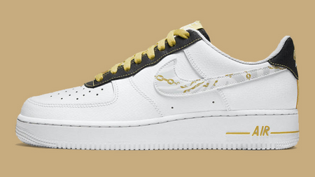 Zebra Print And Gold Detailing Spice Up This Nike Air Force 1 Zebra Print And Gold Detailing Spice Up This Nike Air Force 1