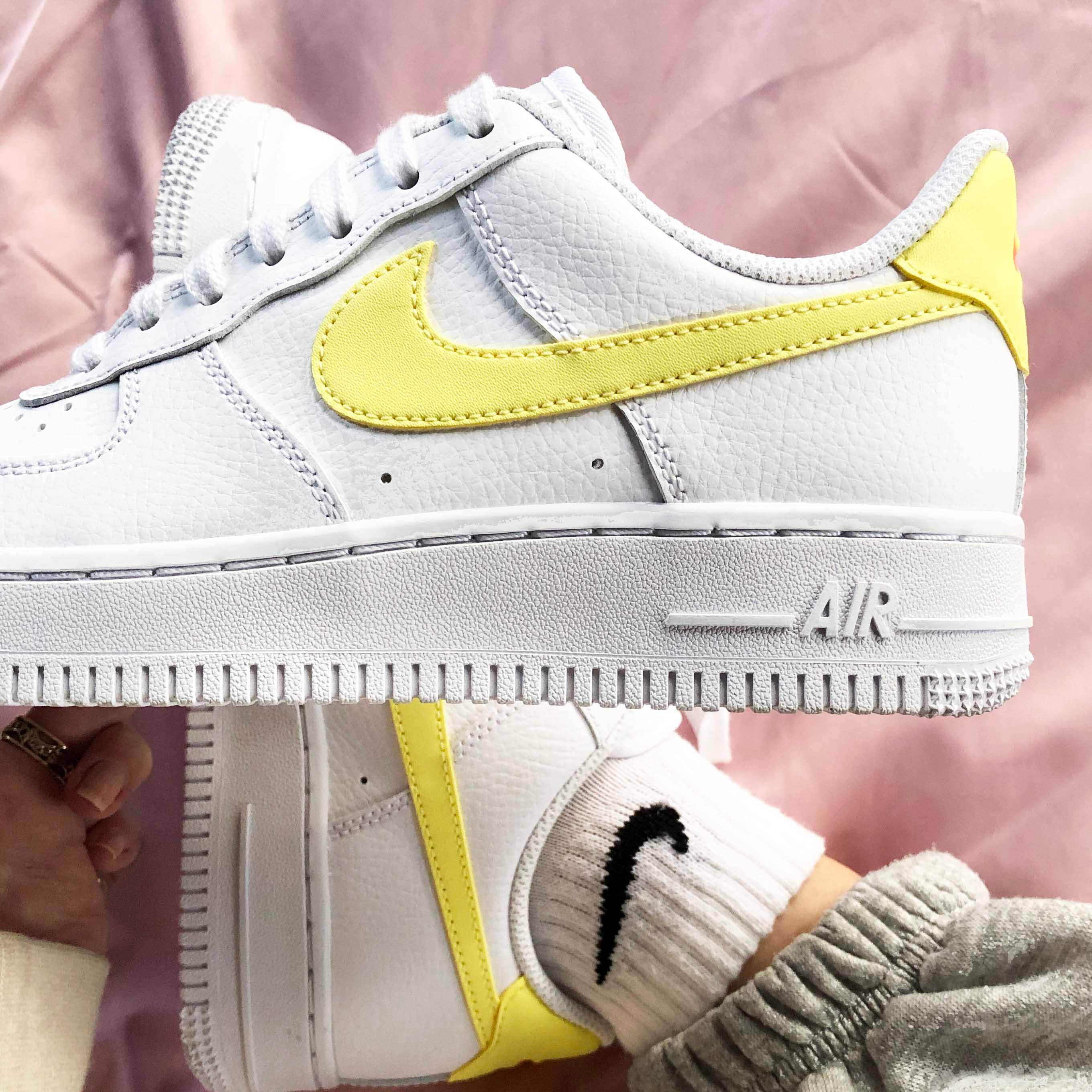 1-1 air force 1 light citron 4