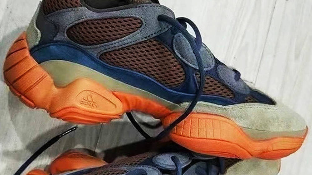 Image via yzsplyleaks The Yeezy 500 Leaks in a Crazy Colourway