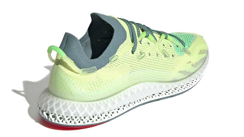 adidas 4D Fusio Semi Frozen Yellow Emerald Back