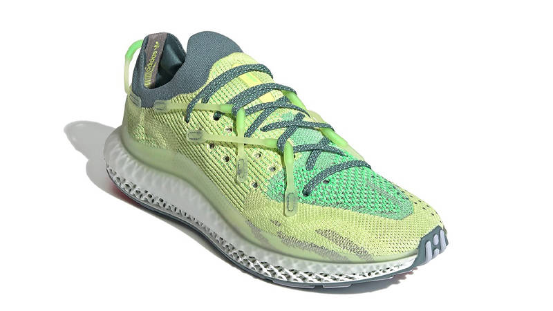 adidas 4D Fusio Semi Frozen Yellow Emerald Front