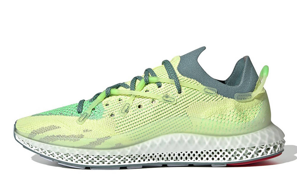 adidas 4D Fusio Semi Frozen Yellow Emerald