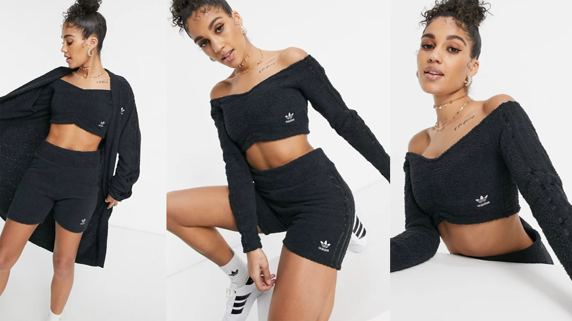 adidas Fluffy Black