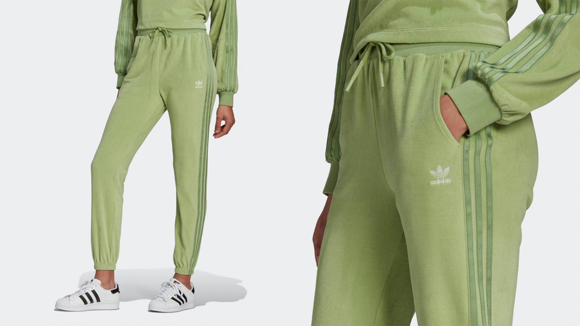 adidas Green Joggers