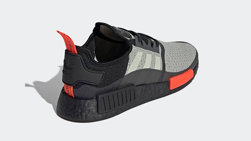 Nmd black/black/solar red motocross best sale