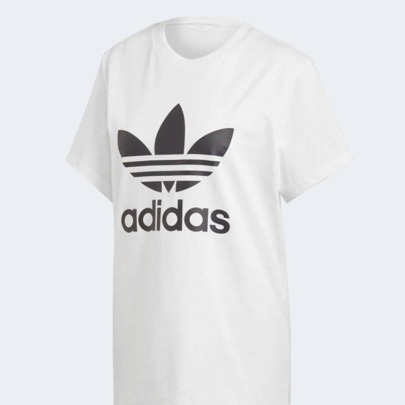 adidas tshirt white